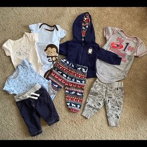 Baby boys 3 month & 3-6 month bundle